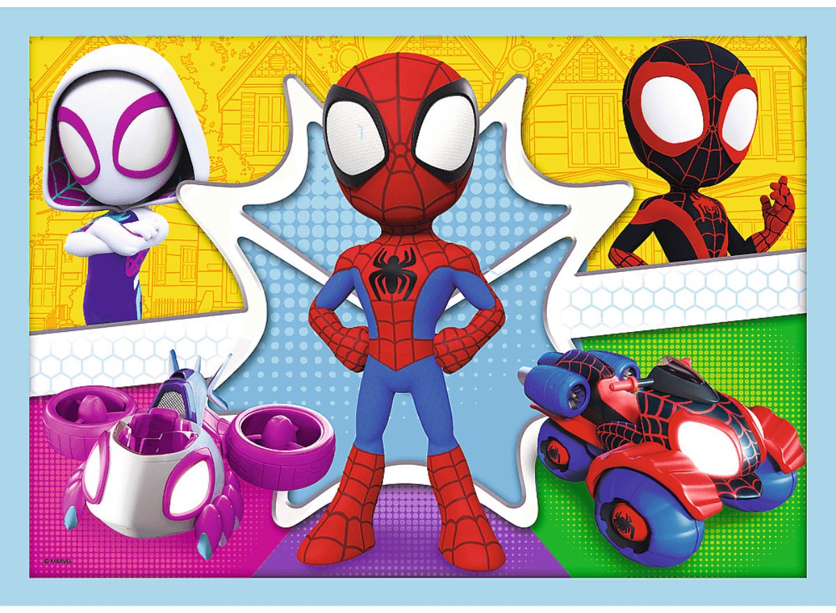 Пазл Trefl Команда Spidey, 4-в-1 классический 71 деталей - ForteMarket Пазл Trefl Команда Spidey, 4-в-1 классический 71 деталей купить,0