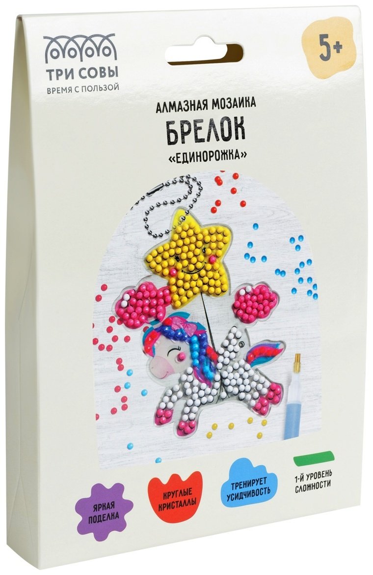 Алмазная мозаика ТРИ СОВЫ АМБ_48260 9.5 см x 7 см - ForteMarket Алмазная мозаика ТРИ СОВЫ АМБ_48260 9.5 см x 7 см купить,0