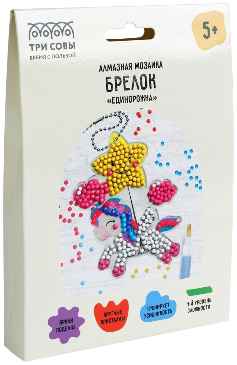 Алмазная мозаика ТРИ СОВЫ АМБ_48260 9.5 см x 7 см купить,NaN