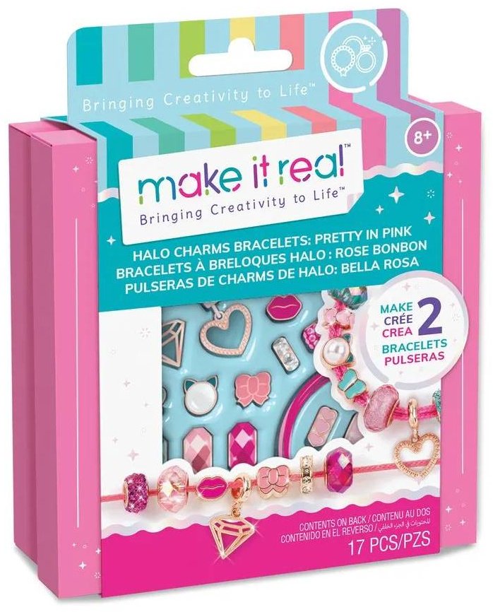 Набор для творчества Make It Real Создание браслетов Halo Charm Mini gift box - PDQ 6