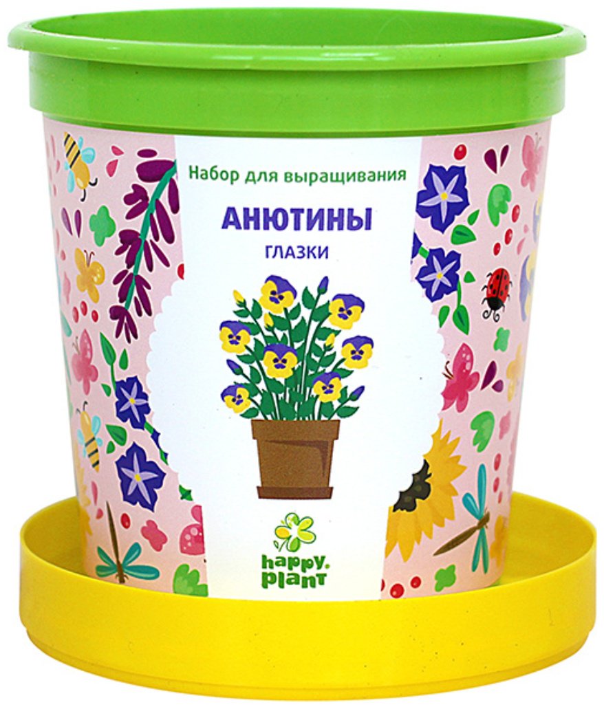 Выращивание растений Happy Plant Анютины глазки hpn-9
