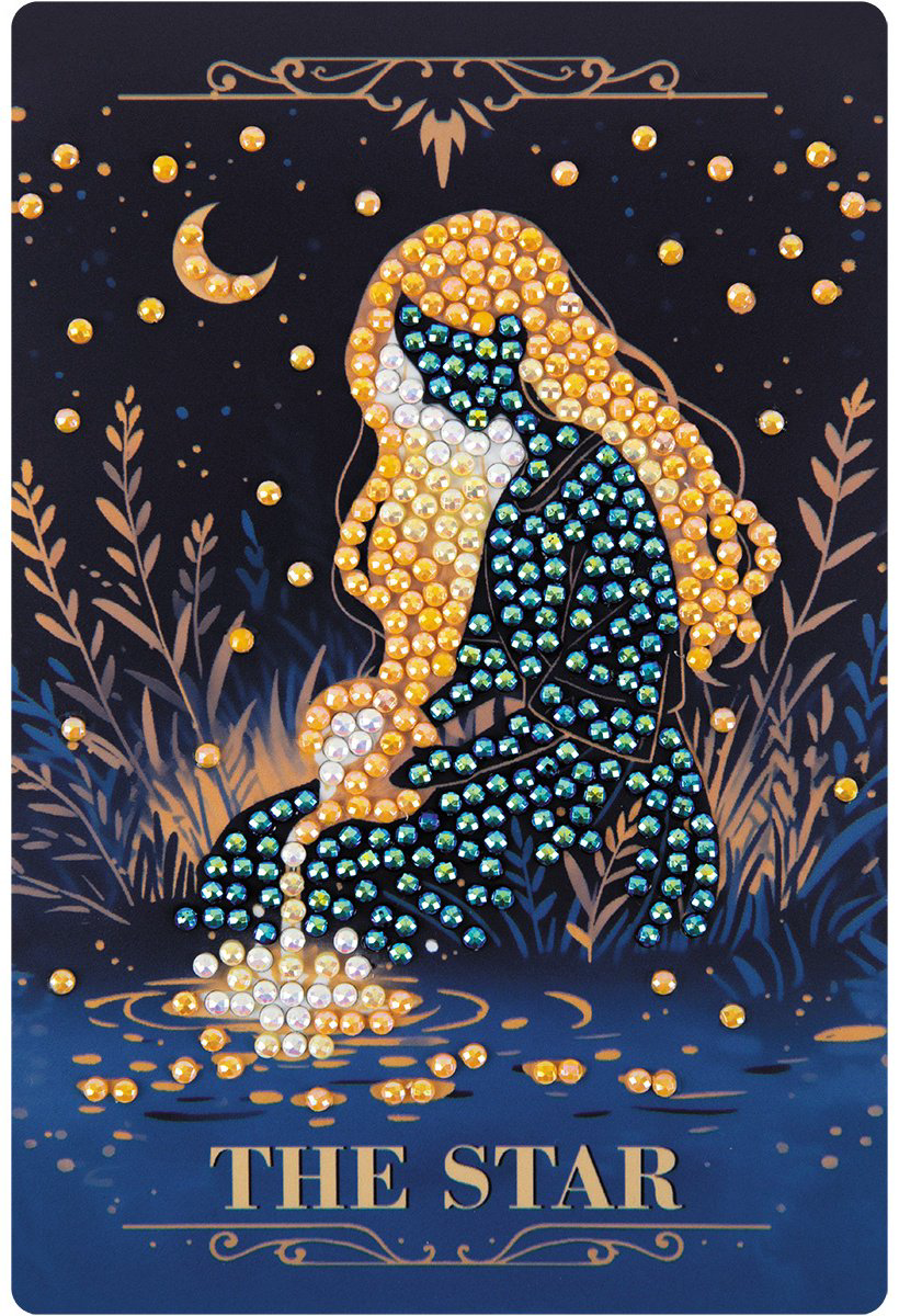 Алмазная мозаика Фрея Таро. Звезда 15x10 см купить,NaN