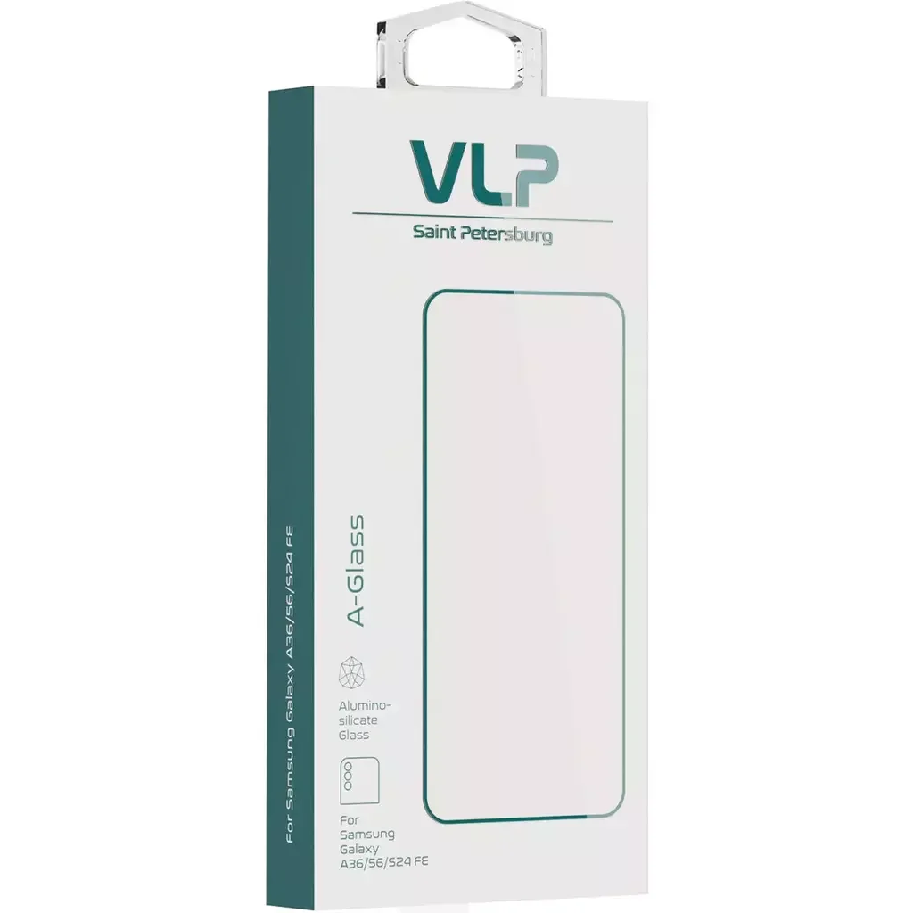 Защитное стекло VLP 2.5D VLP A-Glass 2.5D Samsung A36/56/S24FE с черной рамкой 1061136 купить,NaN