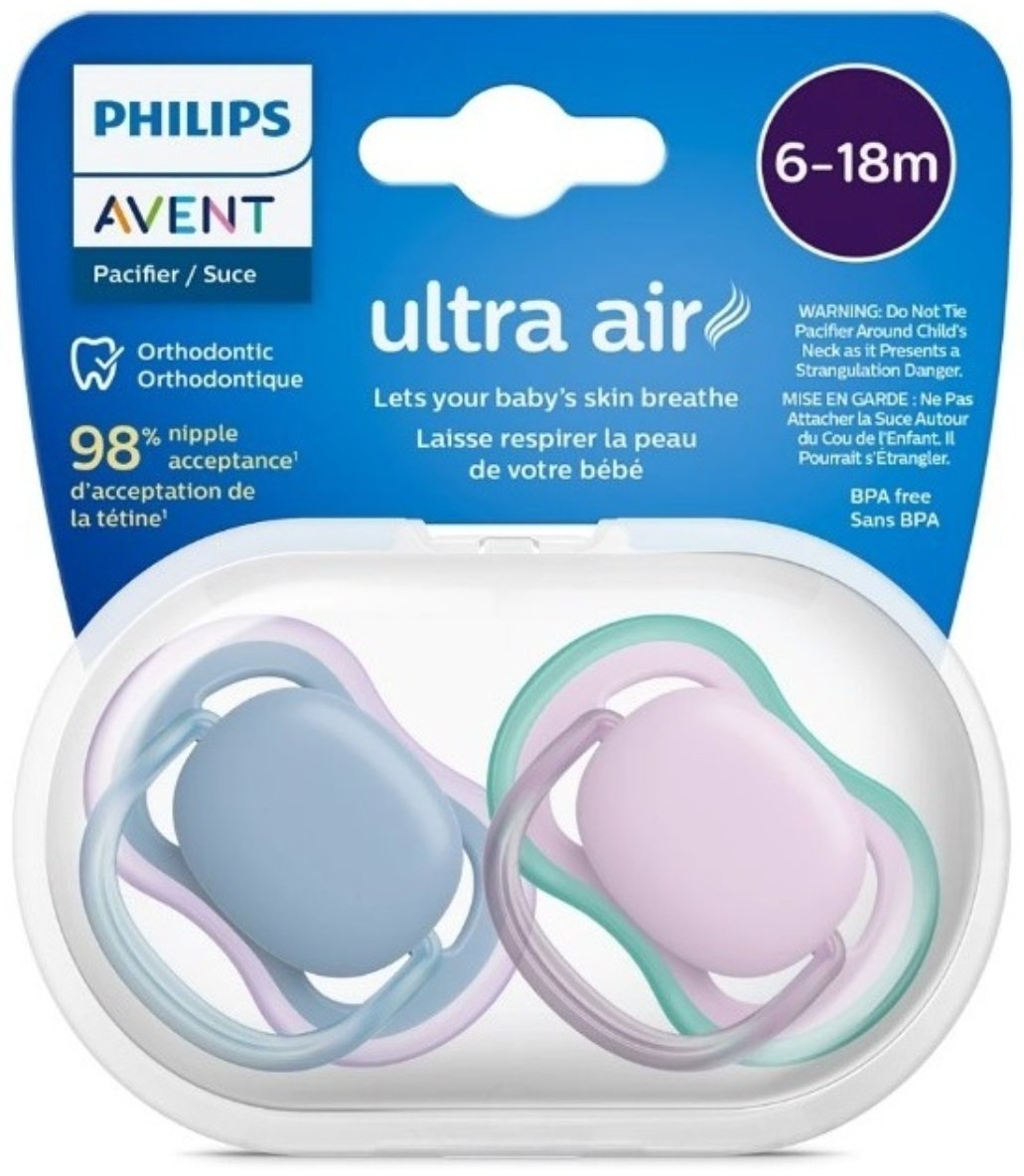 Набор пустышек Philips Avent SCF085/34, 2 шт, мультиколор купить,0