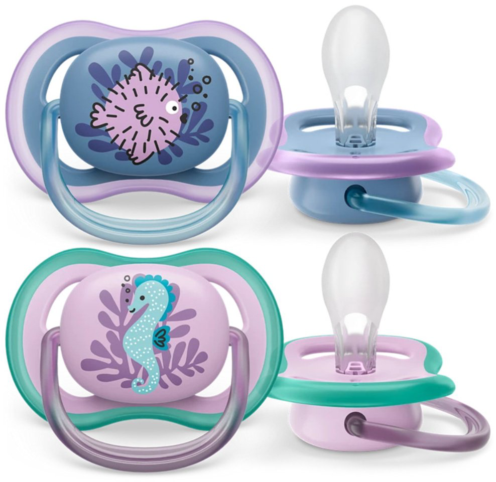 Набор пустышек Philips Avent SCF085/61, 2 шт, мультиколор купить,NaN