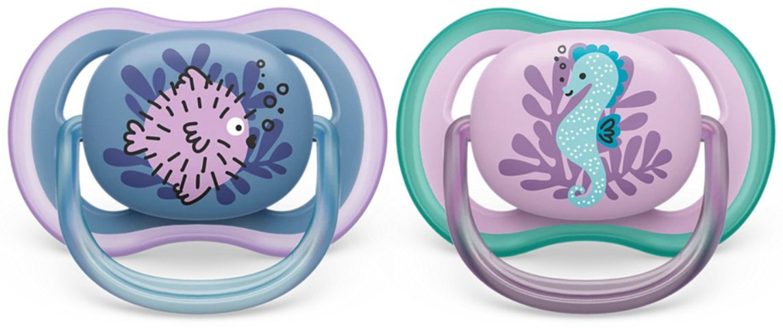 Набор пустышек Philips Avent SCF085/61, 2 шт, мультиколор купить,NaN