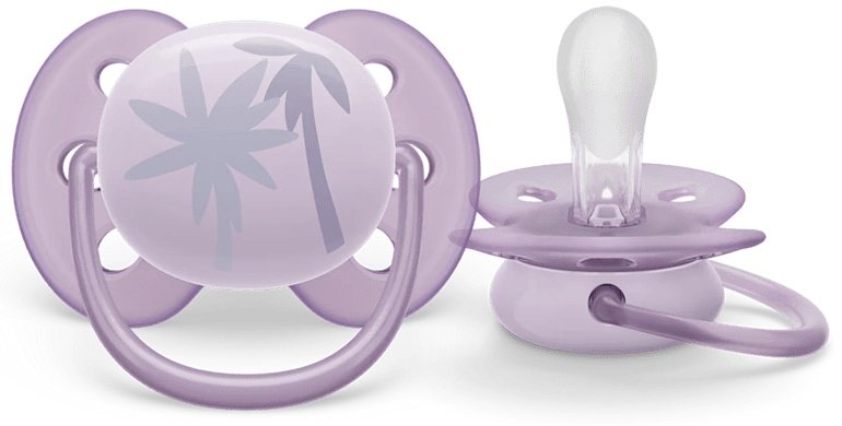 Пустышка Philips Avent SCF092/03, 1 шт, фиолетовый