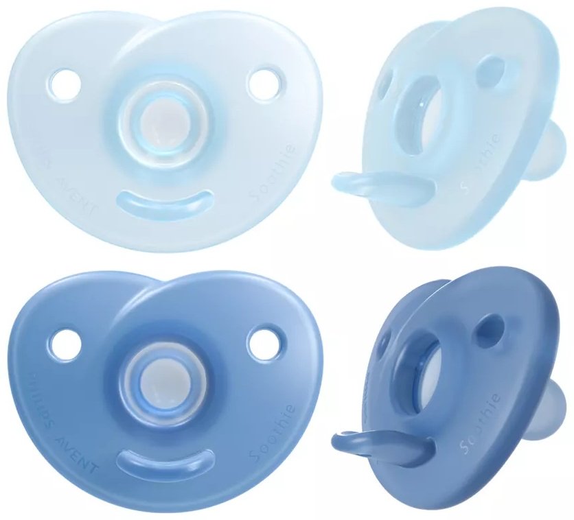 Пустышка Philips Avent SCF099/21, 2 шт, голубой