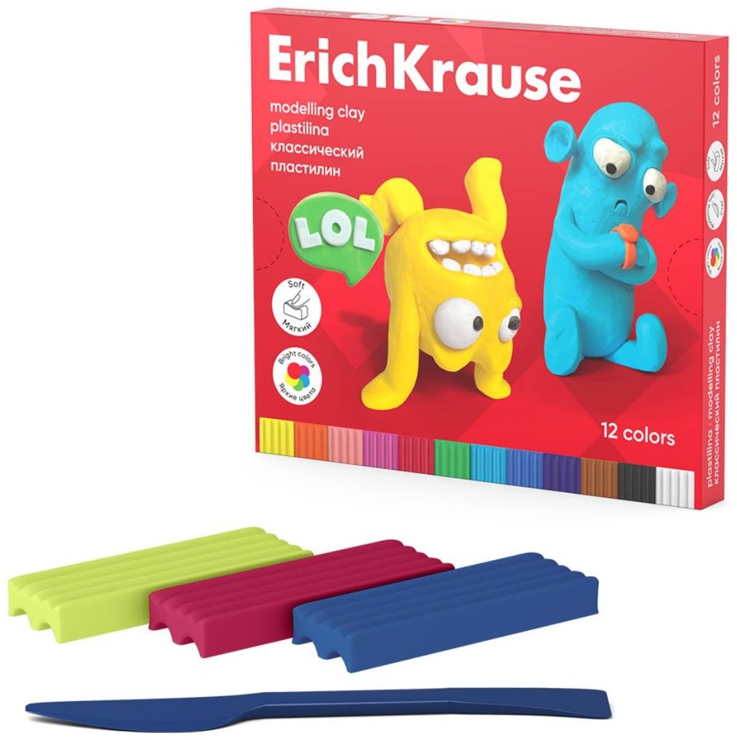 Erich Krause Jolly Friends 61347 количество цветов: 12