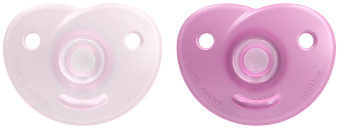 Набор пустышек Philips Avent SCF099/22, 2 шт, розовый купить,NaN