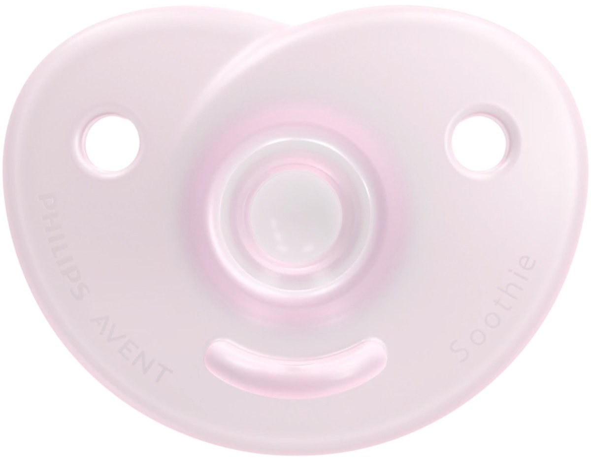 Набор пустышек Philips Avent SCF099/22, 2 шт, розовый купить,0