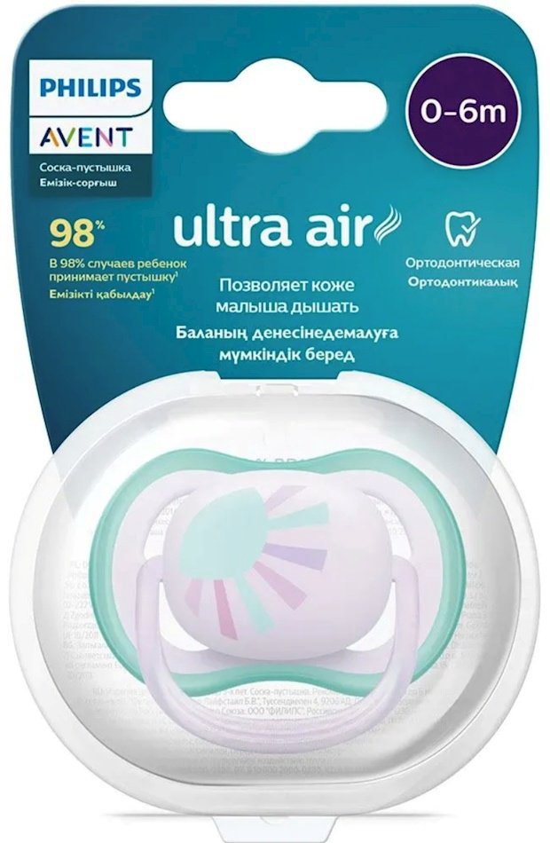 Пустышка Philips Avent SCF086/04, 1 шт, мультиколор купить,NaN