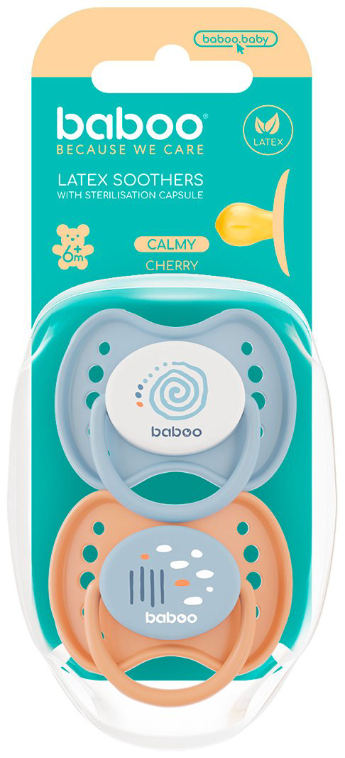 Пустышка Baboo Blue Haze 5-048, 2 шт, мультиколор купить,NaN