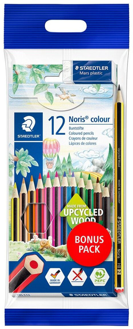 Цветные карандаши STAEDTLER 61-SET6-13 форма шестигранная 12 шт купить,NaN