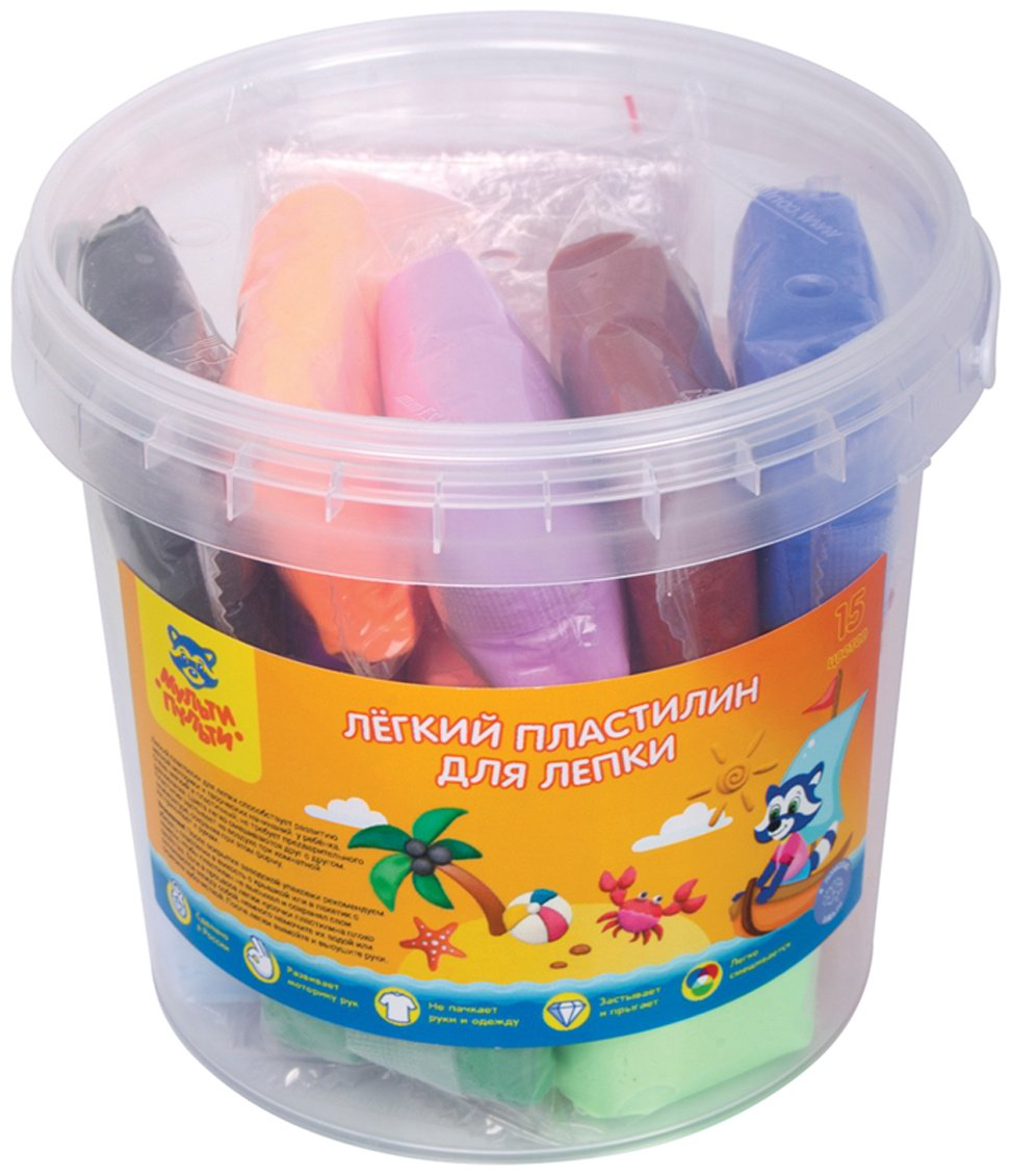 Мульти-Пульти ЛП_38967 масса для лепки количество цветов: 15 шт купить,NaN