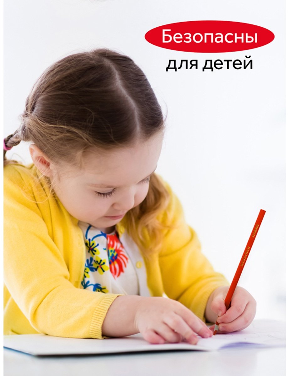 Цветные карандаши Гамма 290122_24 форма трехгранная 24 шт купить,0