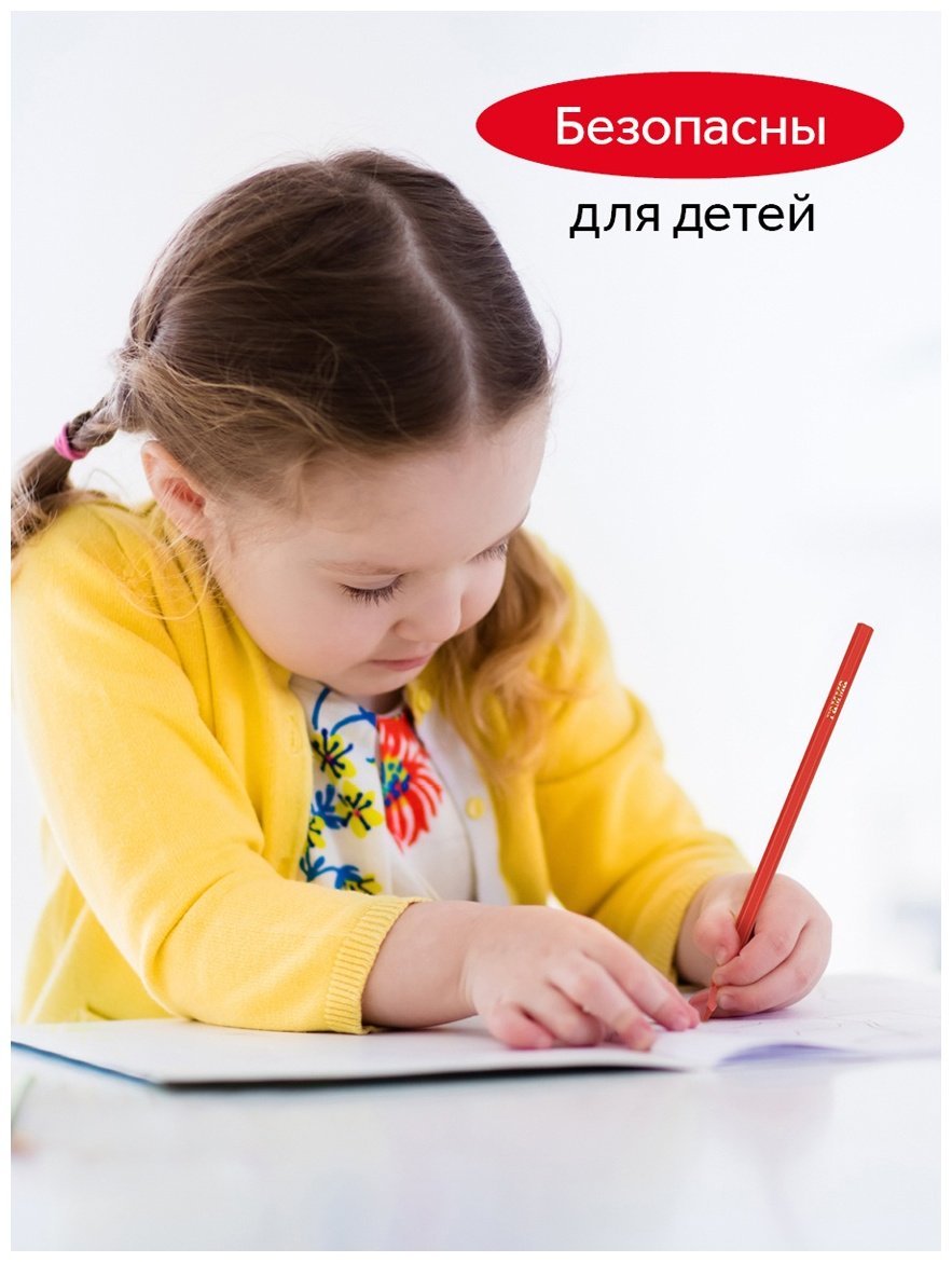 Цветные карандаши Гамма 251220214 форма шестигранная 36 шт купить,0