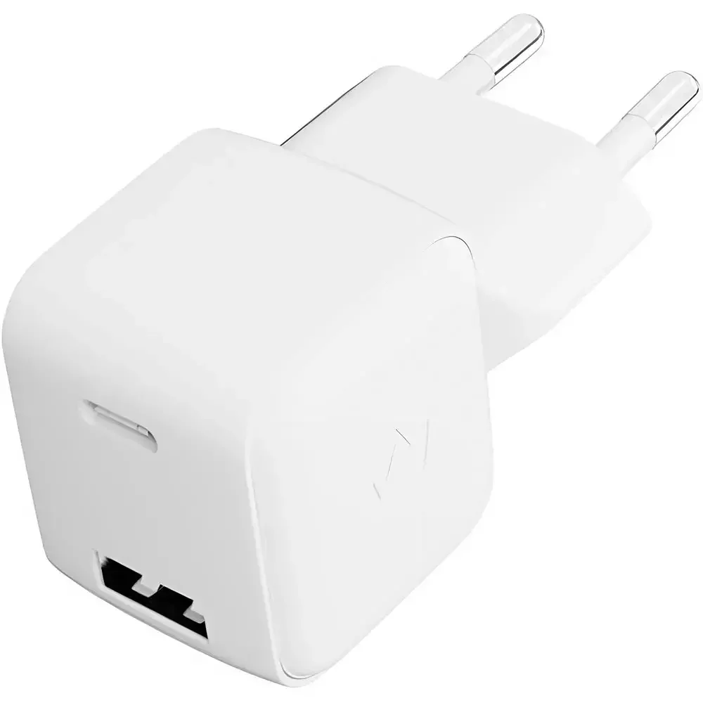 Зарядное устройство VLP G-Charge 20W USB-C USB-A PD QC White