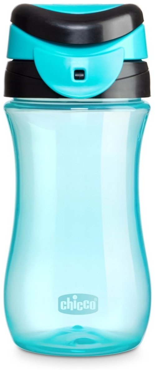 Поильник-непроливайка Chicco 00006910200000, 350 мл, пластик/резина, голубой