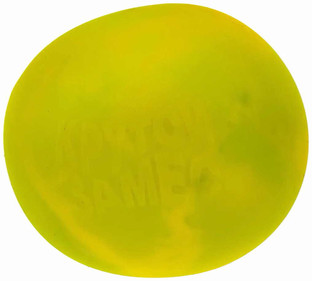 Игрушка-мялка 1TOY Т21485-1 желтый купить,NaN