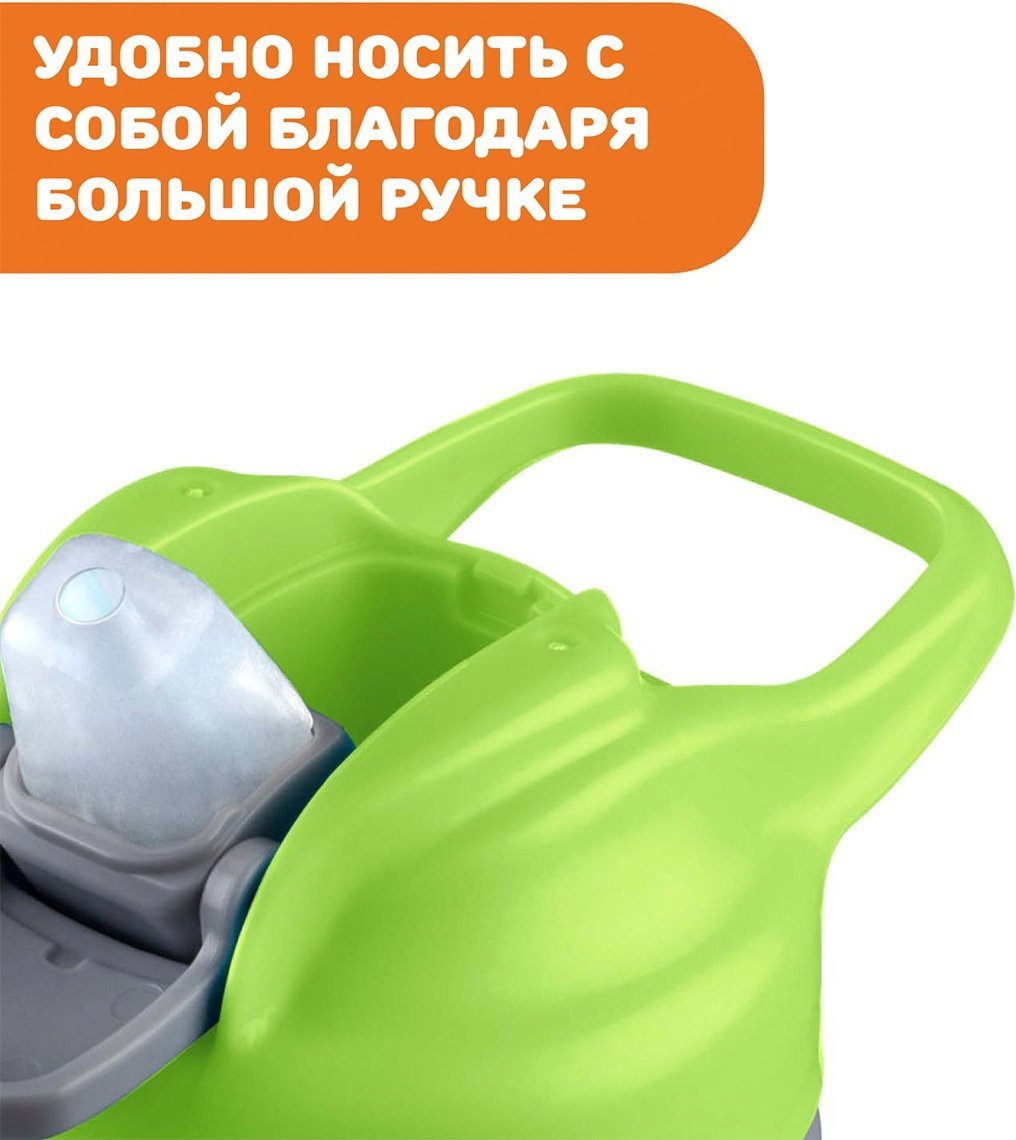 Chicco поильник-непроливайка, 350 мл, пластик/резина, 00006920300000 купить,NaN
