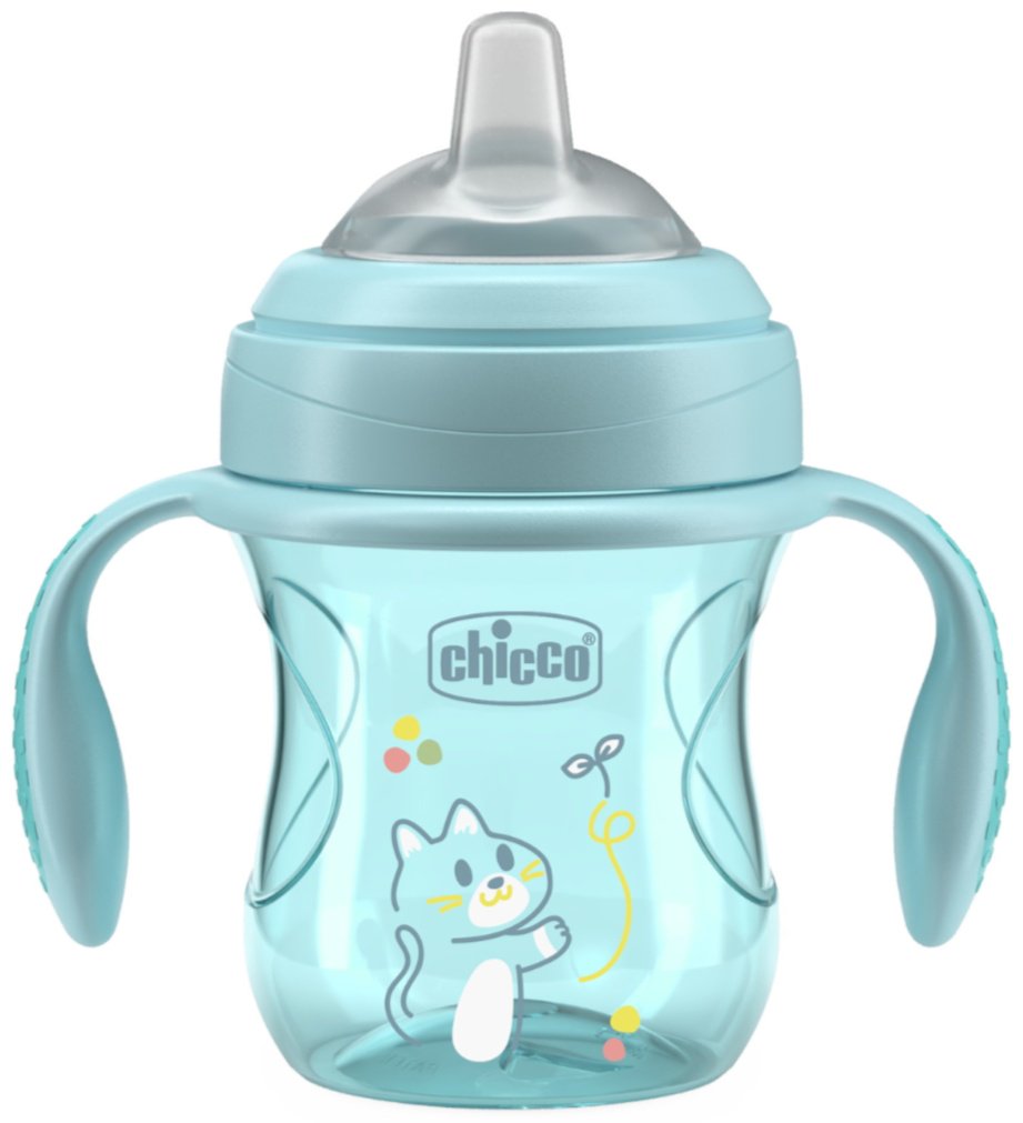 Поильник-непроливайка Chicco 00006911250000, 200 мл, пластик/силикон