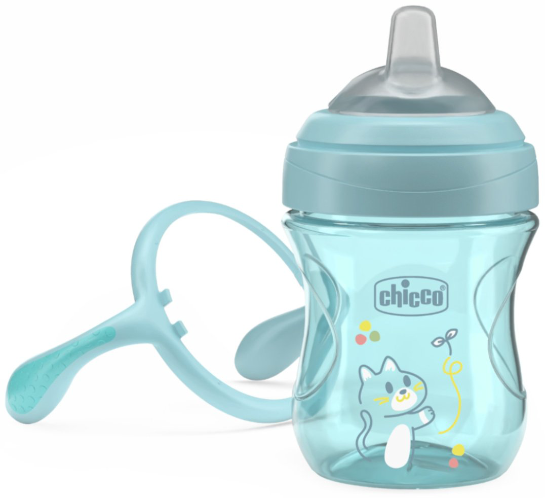 Поильник-непроливайка Chicco 00006911250000, 200 мл, пластик/силикон купить,NaN
