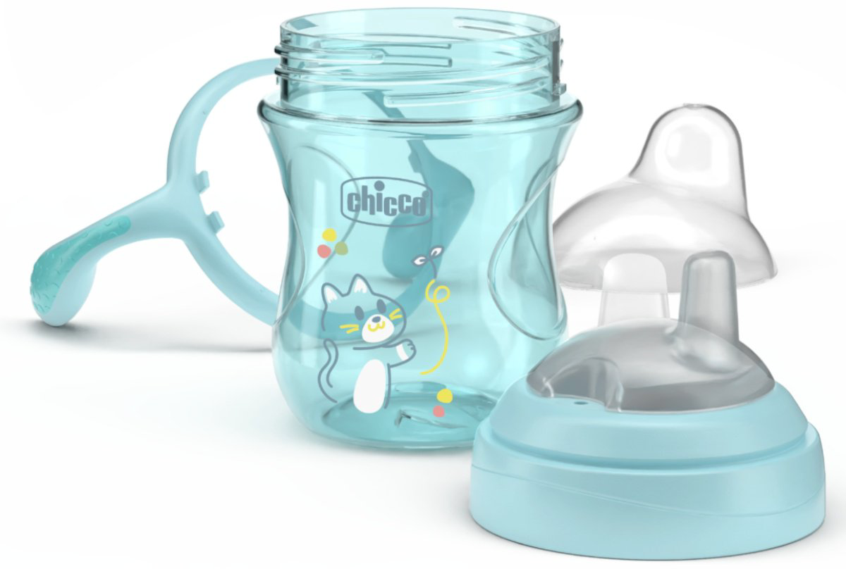 Поильник-непроливайка Chicco 00006911250000, 200 мл, пластик/силикон купить,NaN