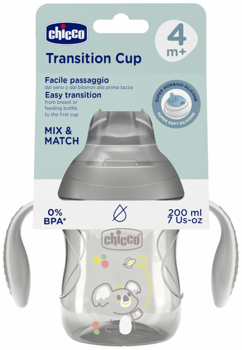Поильник-непроливайка Chicco 00006911350000, 200 мл, пластик/силикон купить,NaN