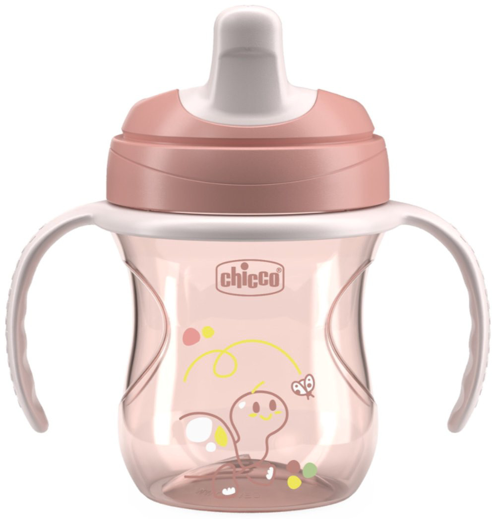 Поильник-непроливайка Chicco 00006921150000, 200 мл, пластик/силикон купить,NaN