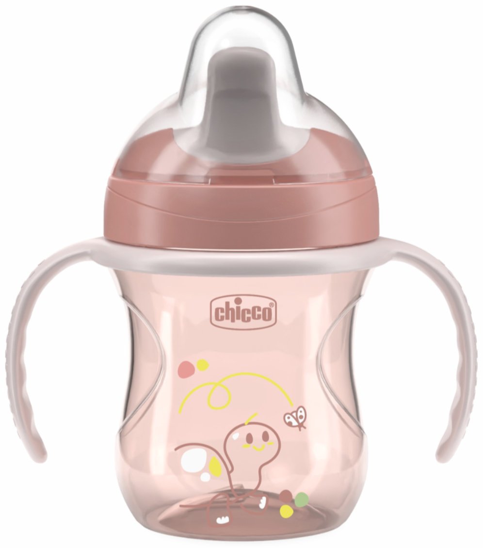 Поильник-непроливайка Chicco 00006921150000, 200 мл, пластик/силикон - ForteMarket Поильник-непроливайка Chicco 00006921150000, 200 мл, пластик/силикон купить,0