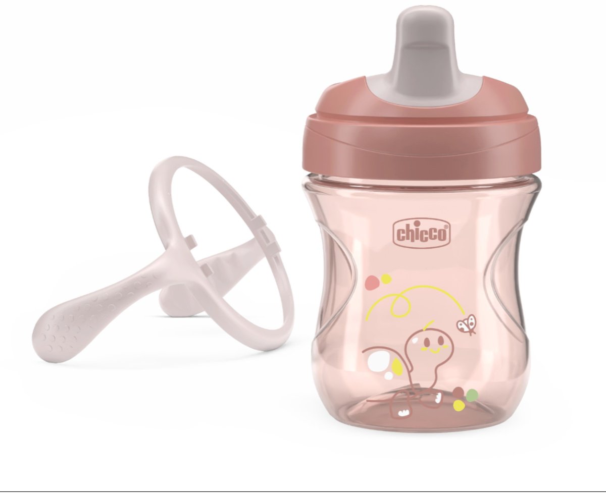 Поильник-непроливайка Chicco 00006921150000, 200 мл, пластик/силикон - ForteMarket Поильник-непроливайка Chicco 00006921150000, 200 мл, пластик/силикон купить,0