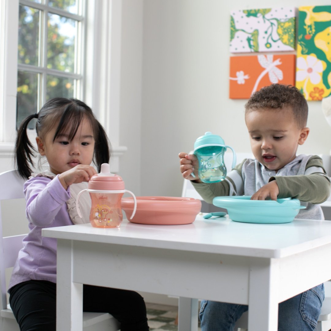 Поильник-непроливайка Chicco 00006921150000, 200 мл, пластик/силикон - ForteMarket Поильник-непроливайка Chicco 00006921150000, 200 мл, пластик/силикон купить,0