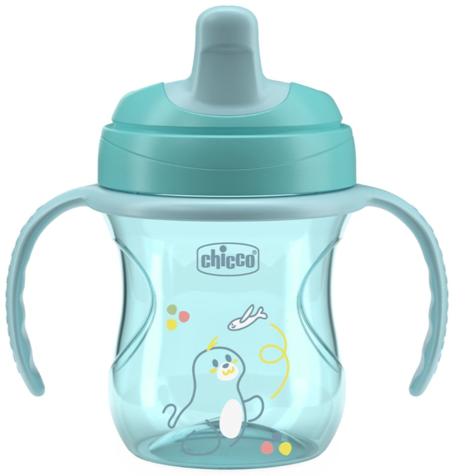 Поильник-непроливайка Chicco 00006921250000, 200 мл, пластик/силикон купить,NaN