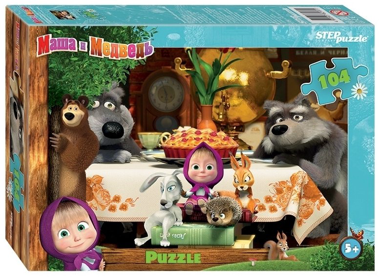 Пазл Step Puzzle Маша и Медведь - 2 82181 купить,NaN