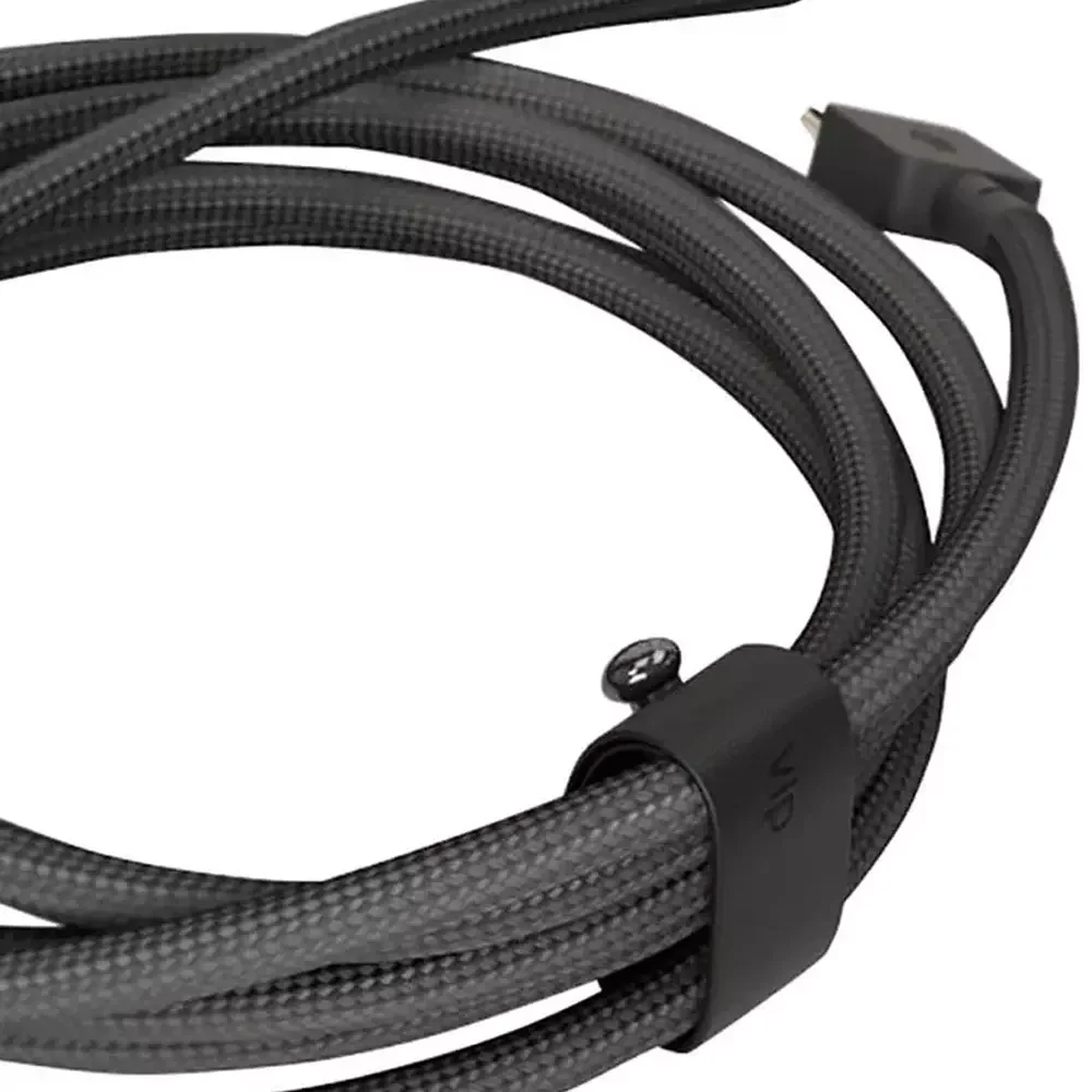 Кабель для телефона VLP Nylon Cable USB C - USB C 100W 2m Black