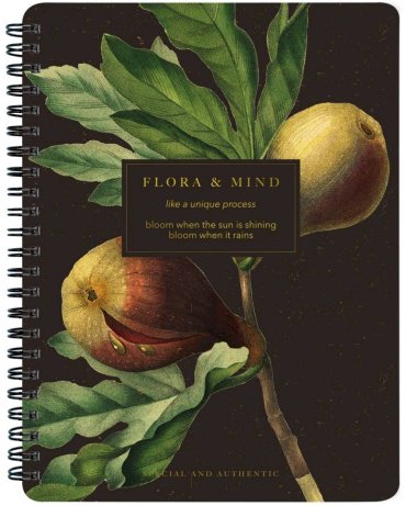 Общая тетрадь Be Smart Flora, 80 л, А5, клетка, мягкая обложка, 1 шт