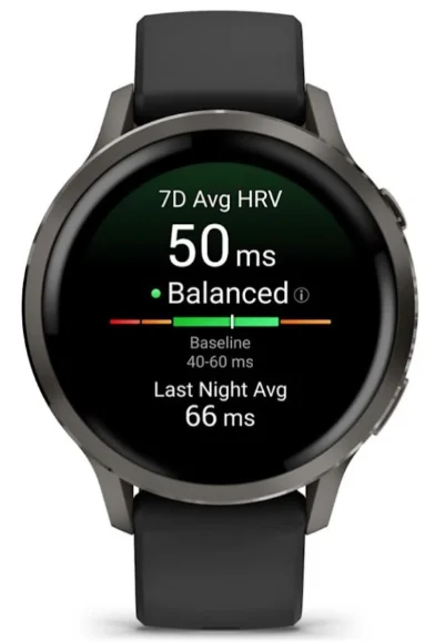 Смарт-часы Garmin Venu 4s 41 мм черный