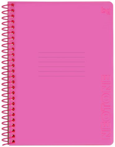 Общая тетрадь BG Neon. Pink, 96 л, А5, клетка, твердая обложка, 1 шт купить,NaN