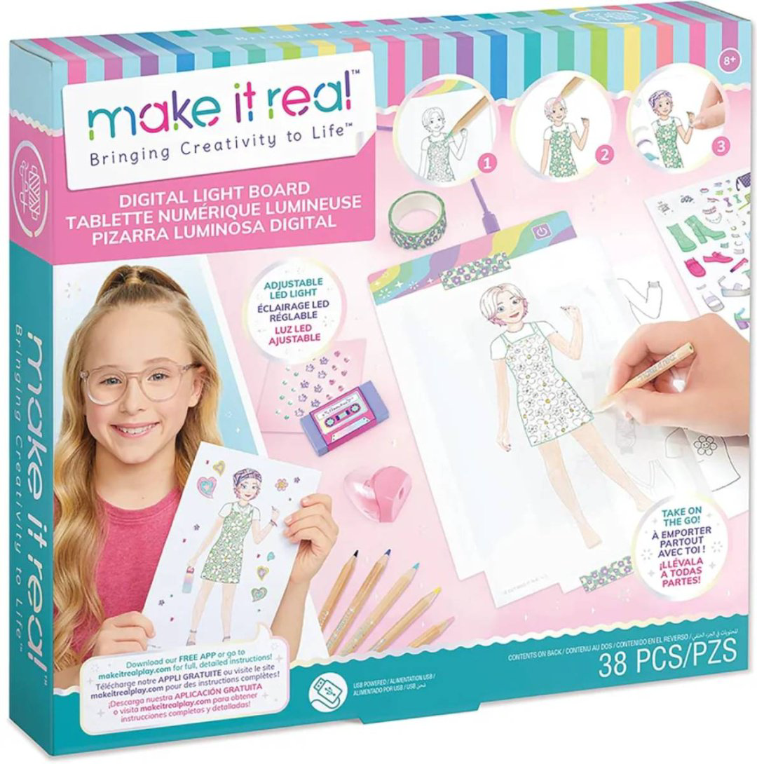 Набор для творчества Make It Real Digital Light Board купить,NaN