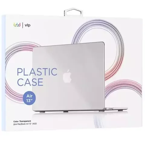 Чехол для ноутбука VLP Click Case для MacBook M2 Air 13 Transparent купить,0