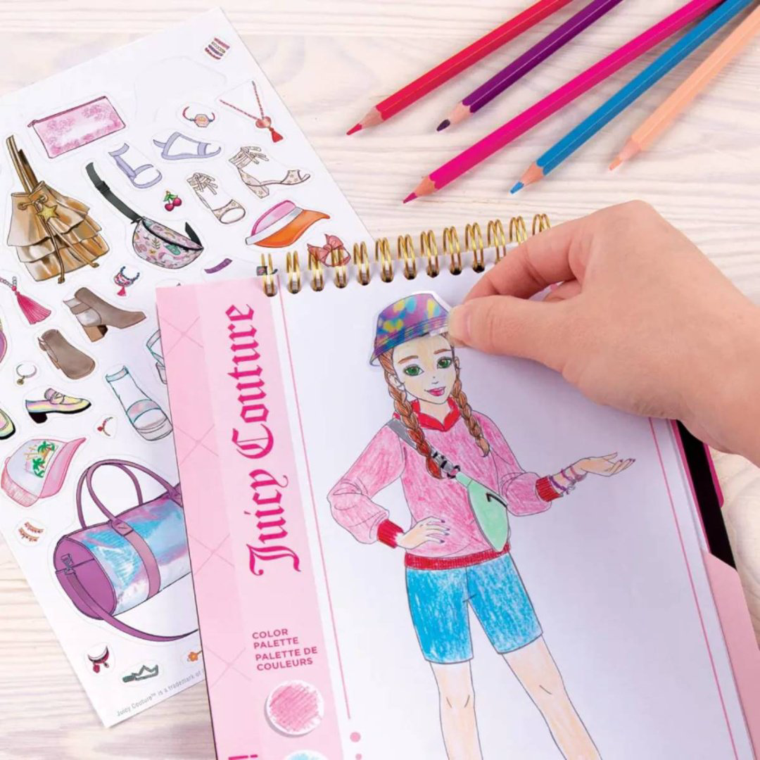 Набор для творчества Make It Real Juicy Couture Fashion Sketchbook купить,NaN