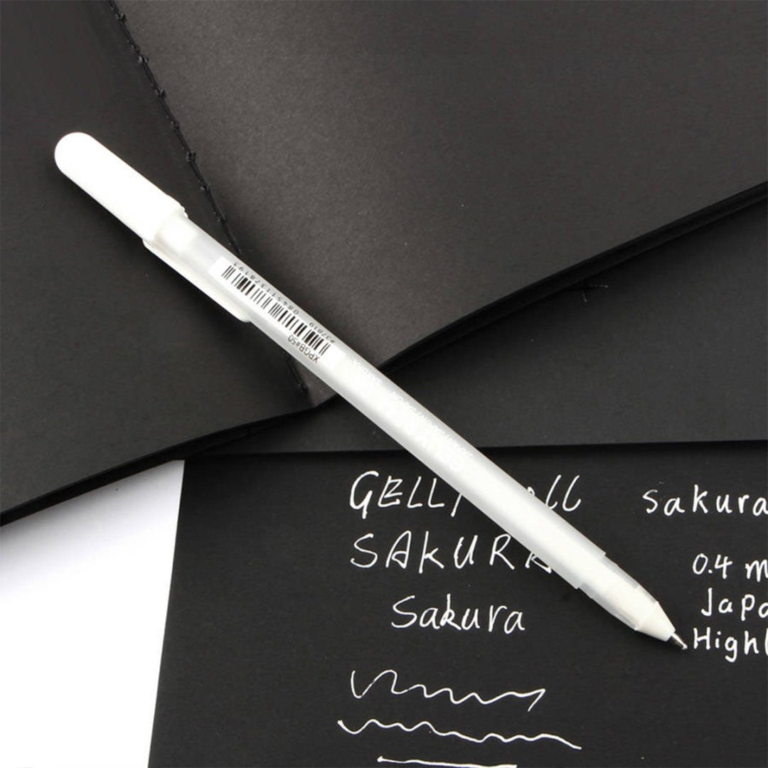 Ручка гелевая Sakura BLXPGB3A 3 шт, 0.3 мм, цвет чернил белый - ForteMarket Ручка гелевая Sakura BLXPGB3A 3 шт, 0.3 мм, цвет чернил белый купить,0