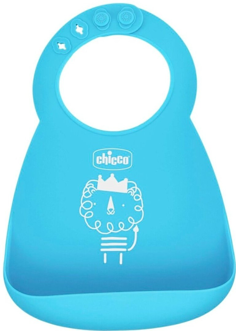 Нагрудник Chicco 00010219200000, мин. возраст 6 месяцев, 1 шт купить,NaN