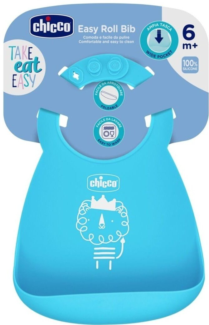 Нагрудник Chicco 00010219200000, мин. возраст 6 месяцев, 1 шт купить,NaN