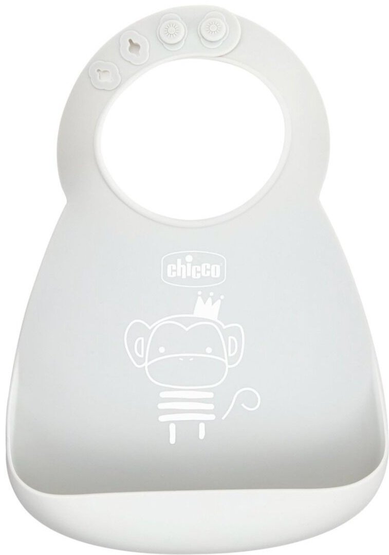 Нагрудник Chicco 00010219300000, мин. возраст 6 месяцев, 1 шт