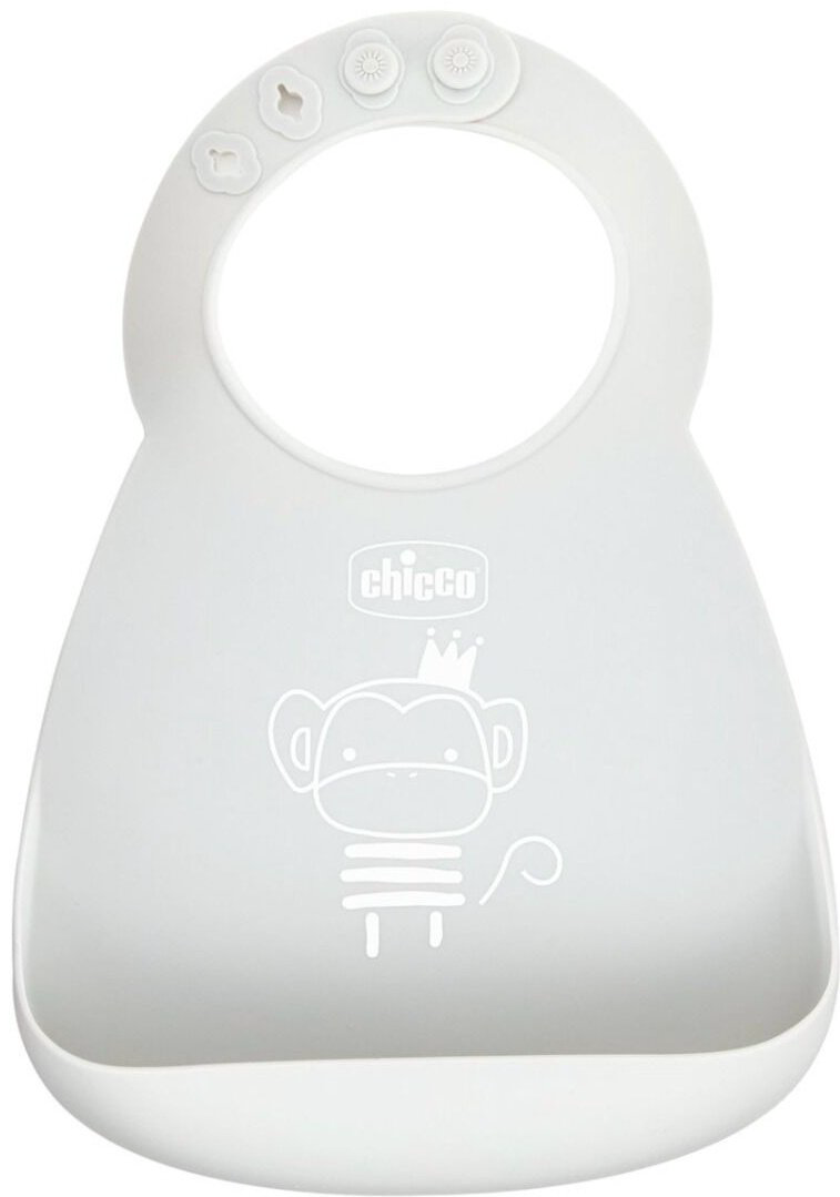 Нагрудник Chicco 00010219300000, мин. возраст 6 месяцев, 1 шт купить,NaN