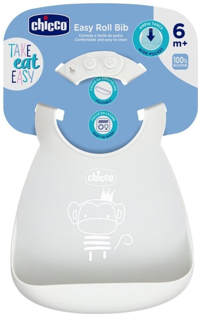 Нагрудник Chicco 00010219300000, мин. возраст 6 месяцев, 1 шт - ForteMarket Нагрудник Chicco 00010219300000, мин. возраст 6 месяцев, 1 шт купить,0