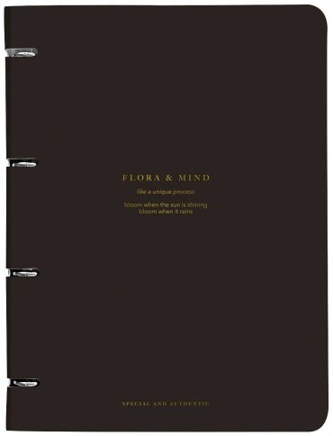 Общая тетрадь Be Smart Flora, 120 л, А4, клетка, мягкая обложка, 1 шт