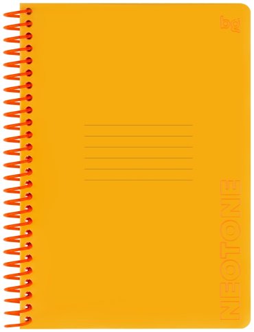 Общая тетрадь BG Neon, 48 л, А5, клетка, мягкая обложка, 1 шт